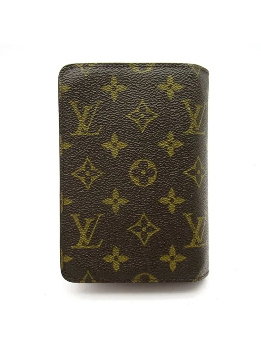 Louis Vuitton Porte Tresor Etuy Pappeye Monogram Brown Wallet